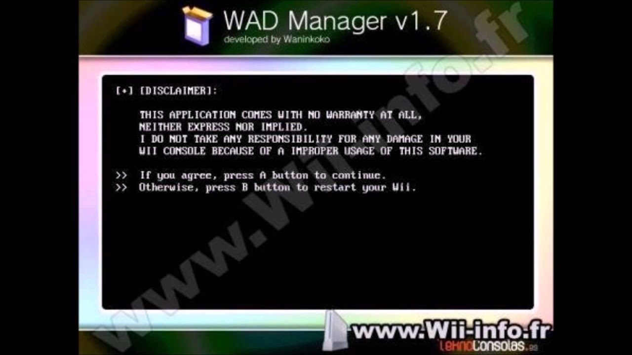 to donate historic Laptop How To Install Wad Manager On Wii 4.2U - ginapartment